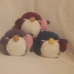 Love birds amigirumi crochet gifts